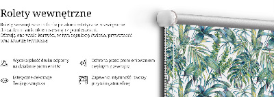 Store intérieur Feuilles tropicales