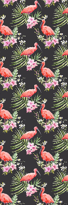 Store intérieur Flamants roses sur les plantes