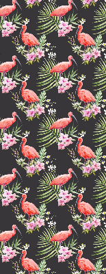 Store intérieur Flamants roses sur les plantes