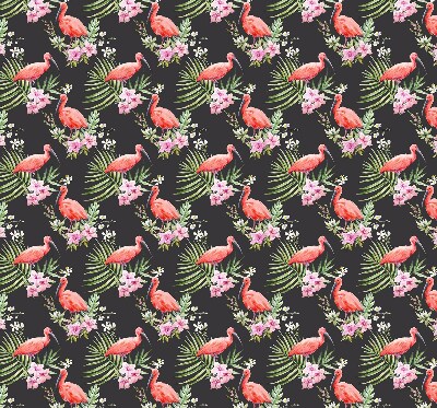 Store intérieur Flamants roses sur les plantes