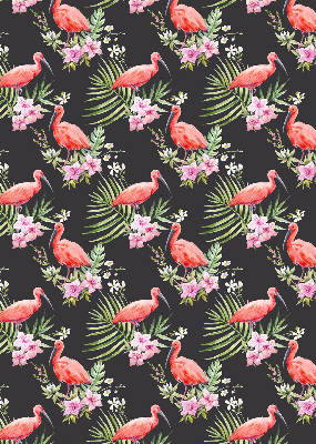 Store intérieur Flamants roses sur les plantes