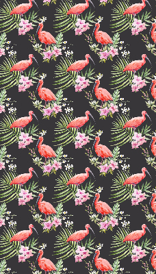 Store intérieur Flamants roses sur les plantes