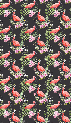 Store intérieur Flamants roses sur les plantes