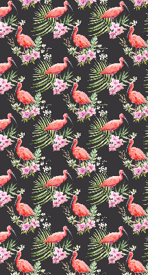 Store intérieur Flamants roses sur les plantes