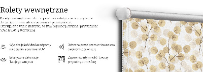 Store intérieur Branches jaunes