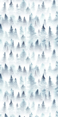 Store enrouleur Forêt dans le brouillard