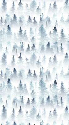 Store enrouleur Forêt dans le brouillard