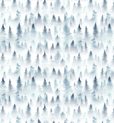 Store enrouleur Forêt dans le brouillard