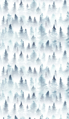 Store enrouleur Forêt dans le brouillard