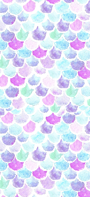 Store enrouleur Écailles colorées