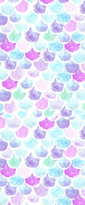 Store enrouleur Écailles colorées