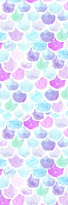 Store enrouleur Écailles colorées