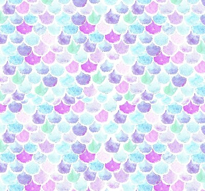 Store enrouleur Écailles colorées