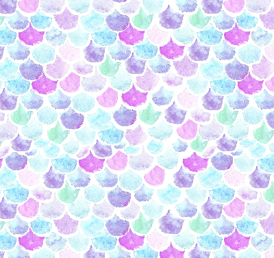 Store enrouleur Écailles colorées