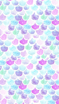 Store enrouleur Écailles colorées