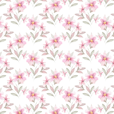 Store intérieur Fleurs roses