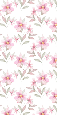 Store intérieur Fleurs roses