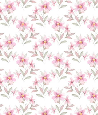 Store intérieur Fleurs roses