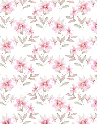 Store intérieur Fleurs roses