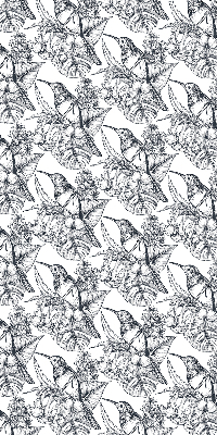 Store enrouleur Fleurs dessinées