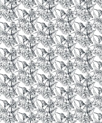 Store enrouleur Fleurs dessinées