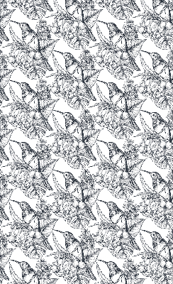 Store enrouleur Fleurs dessinées