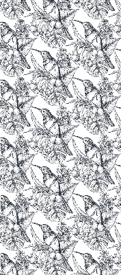 Store enrouleur Fleurs dessinées