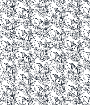 Store enrouleur Fleurs dessinées