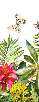 Store enrouleur Fleurs