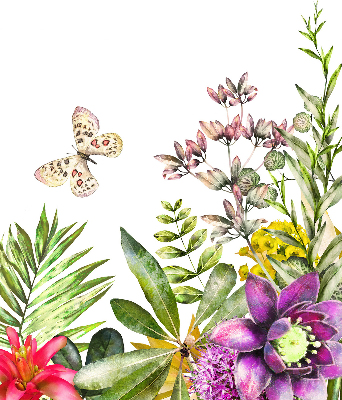 Store enrouleur Fleurs