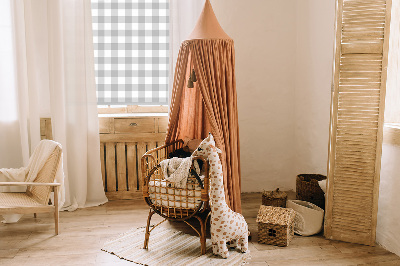 Store intérieur Carreaux gris