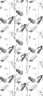 Store enrouleur Fleurs dessinées