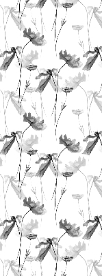 Store enrouleur Fleurs dessinées