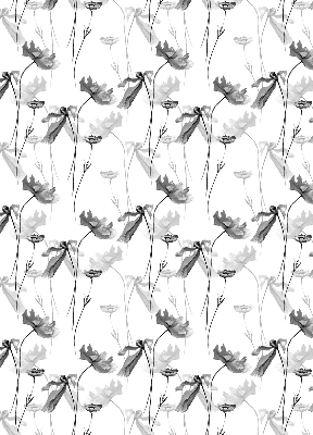 Store enrouleur Fleurs dessinées