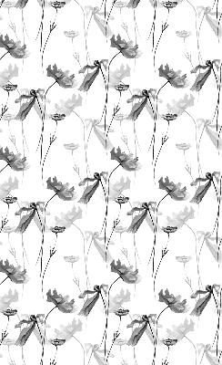 Store enrouleur Fleurs dessinées