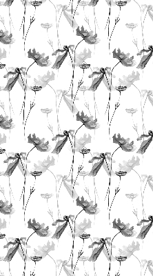 Store enrouleur Fleurs dessinées