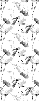 Store enrouleur Fleurs dessinées