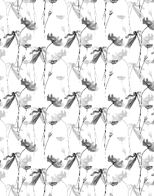 Store enrouleur Fleurs dessinées