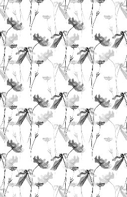 Store enrouleur Fleurs dessinées