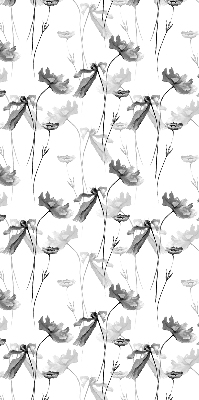 Store enrouleur Fleurs dessinées