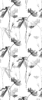 Store enrouleur Fleurs dessinées