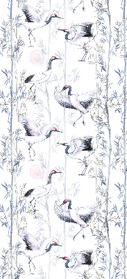 Store enrouleur Hérons et arbres