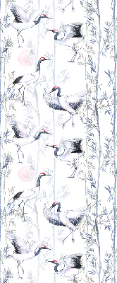 Store enrouleur Hérons et arbres