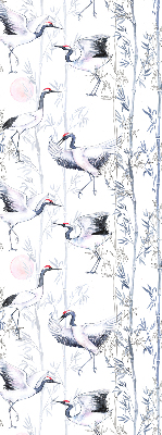 Store enrouleur Hérons et arbres