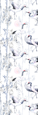 Store enrouleur Hérons et arbres