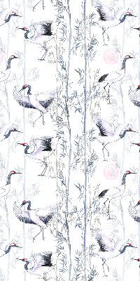 Store enrouleur Hérons et arbres