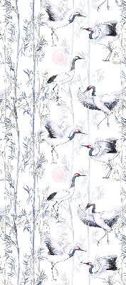 Store enrouleur Hérons et arbres