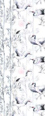 Store enrouleur Hérons et arbres