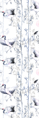 Store enrouleur Hérons et arbres