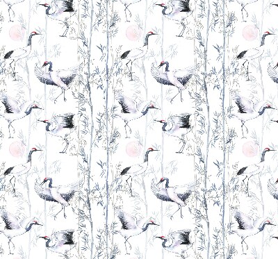 Store enrouleur Hérons et arbres